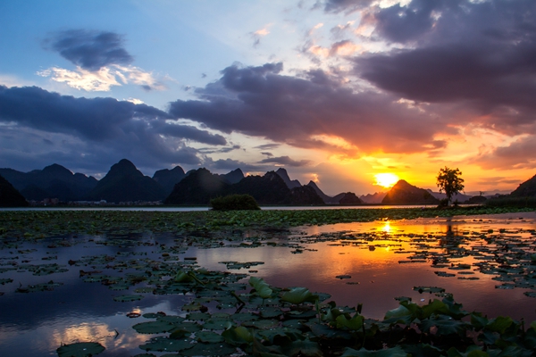 10.傍晚時(shí)分,漫步在普者黑的湖邊,晚風(fēng)吹來(lái)陣陣荷花清香令人心曠神怡,忘記一切煩惱憂愁。_副本.jpg 10.傍晚時(shí)分,漫步在普者黑的湖邊,晚風(fēng)吹來(lái)陣陣荷花清香令人心曠神怡,忘記一切煩惱憂愁。_副本.jpg