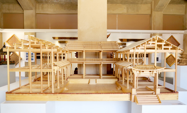 白族民居《三坊一照壁》建筑模型.jpg 白族民居《三坊一照壁》建筑模型.jpg