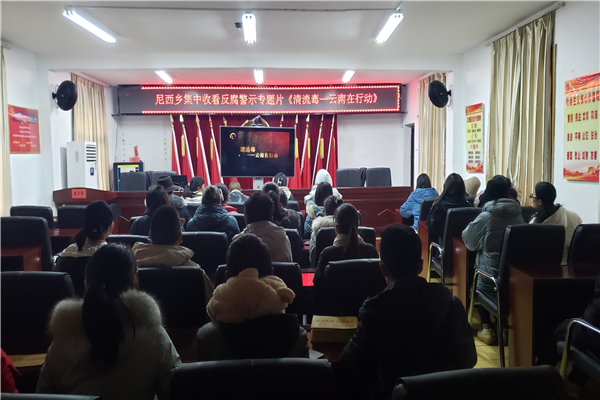 7香格里拉市尼西鄉(xiāng)組織黨員干部集中觀看《清流毒.云南在行動》.jpg